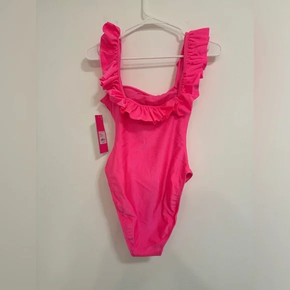 Lilly Pulitzer ruffle one piece bathing suit - Picture 5 of 5